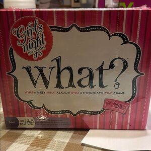 Girls Night Edition 'What?' Card Game